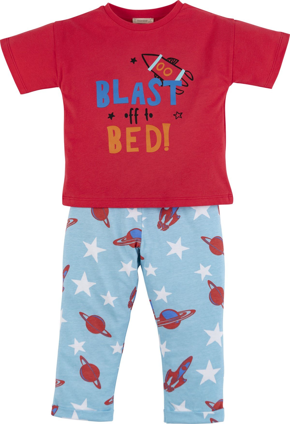 Uzay Baskılı Pijama Takım 16619