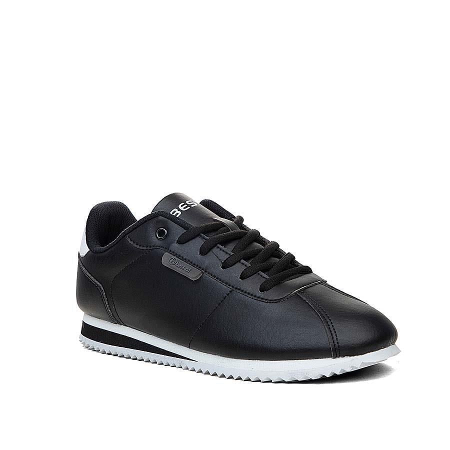 Bestof 112 Siyah Beyaz 36-40 Unisex Spor Ayakkabı