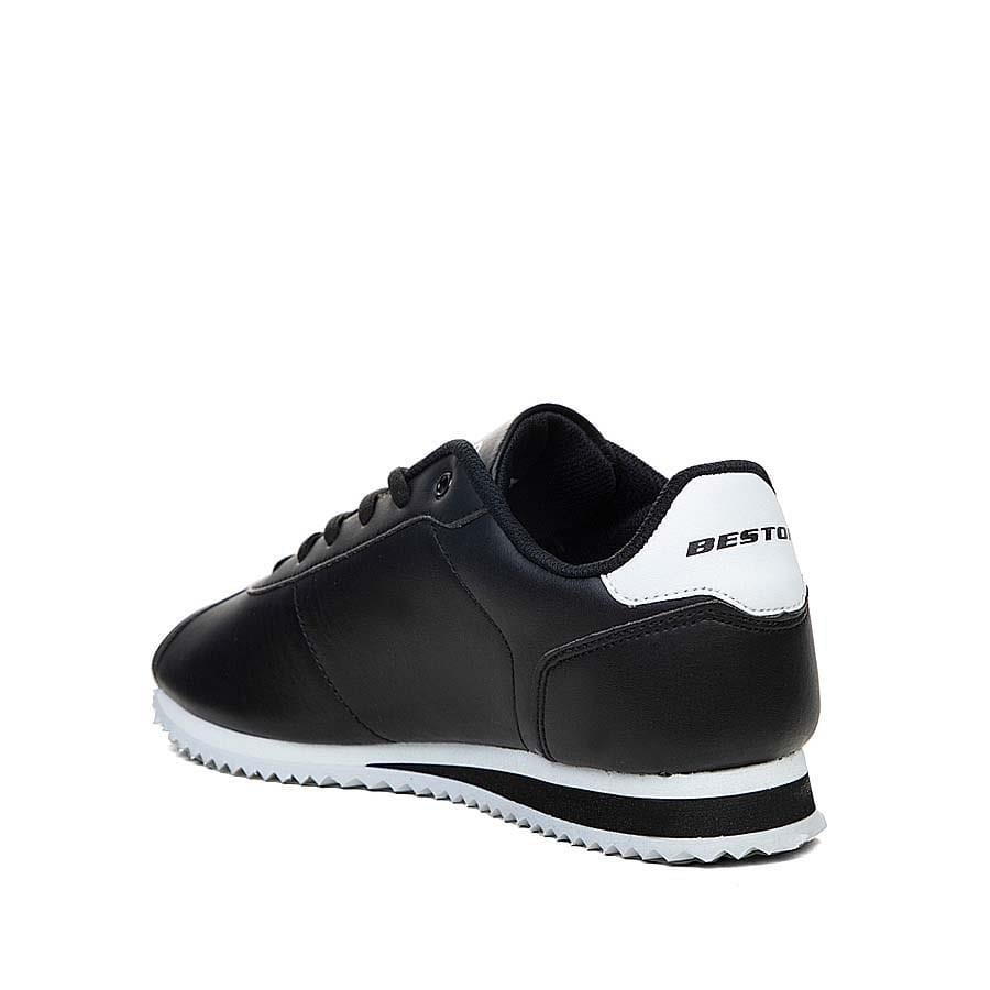 Bestof 112 Siyah Beyaz 36-40 Unisex Spor Ayakkabı