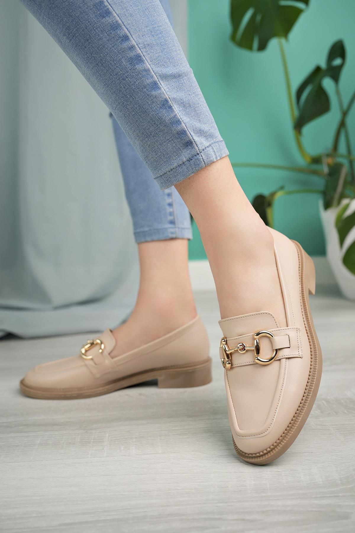 Nesil Shoes Palm 914 Ten Makosen Kadın Ayakkabı