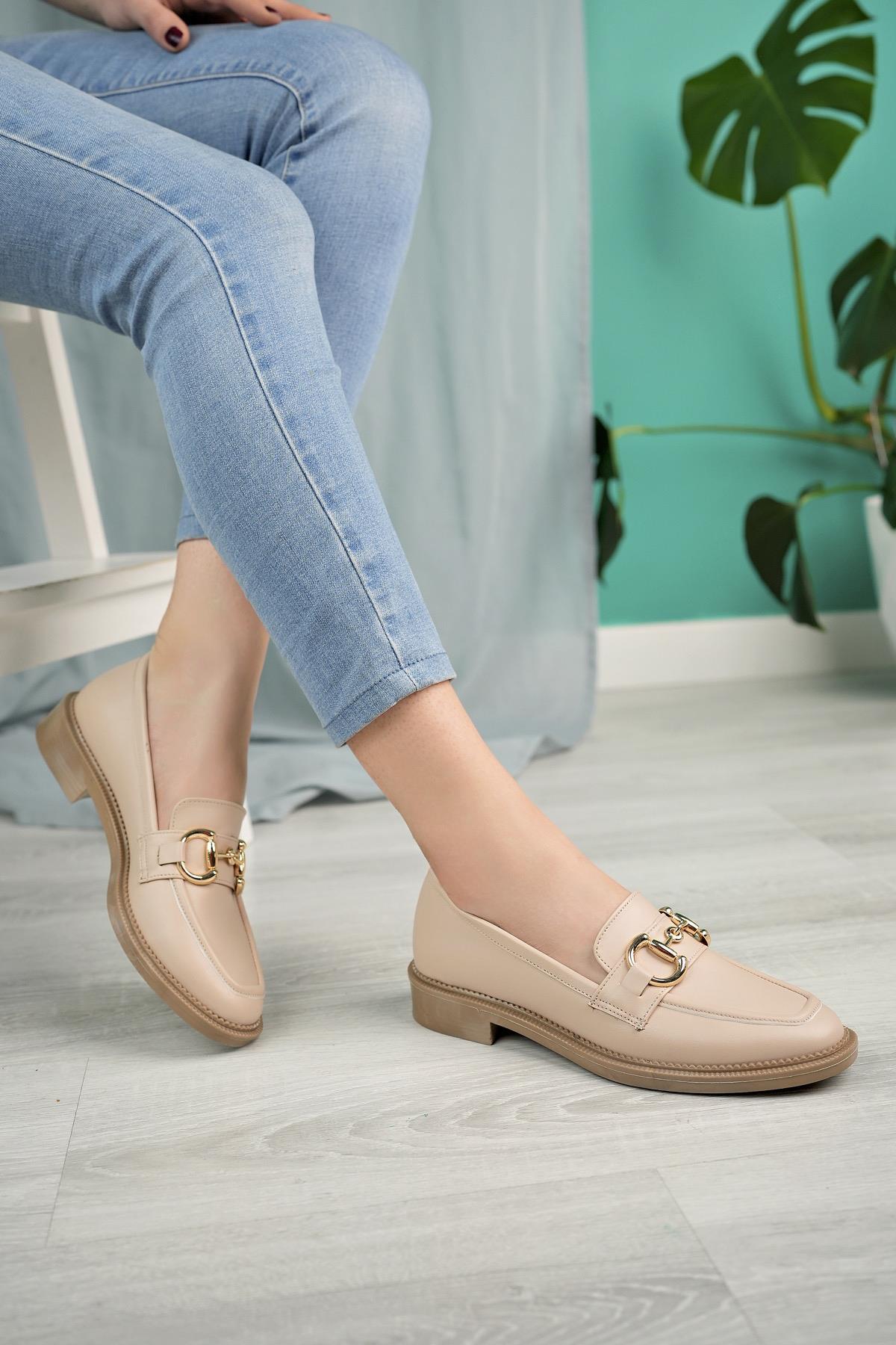 Nesil Shoes Palm 914 Ten Makosen Kadın Ayakkabı