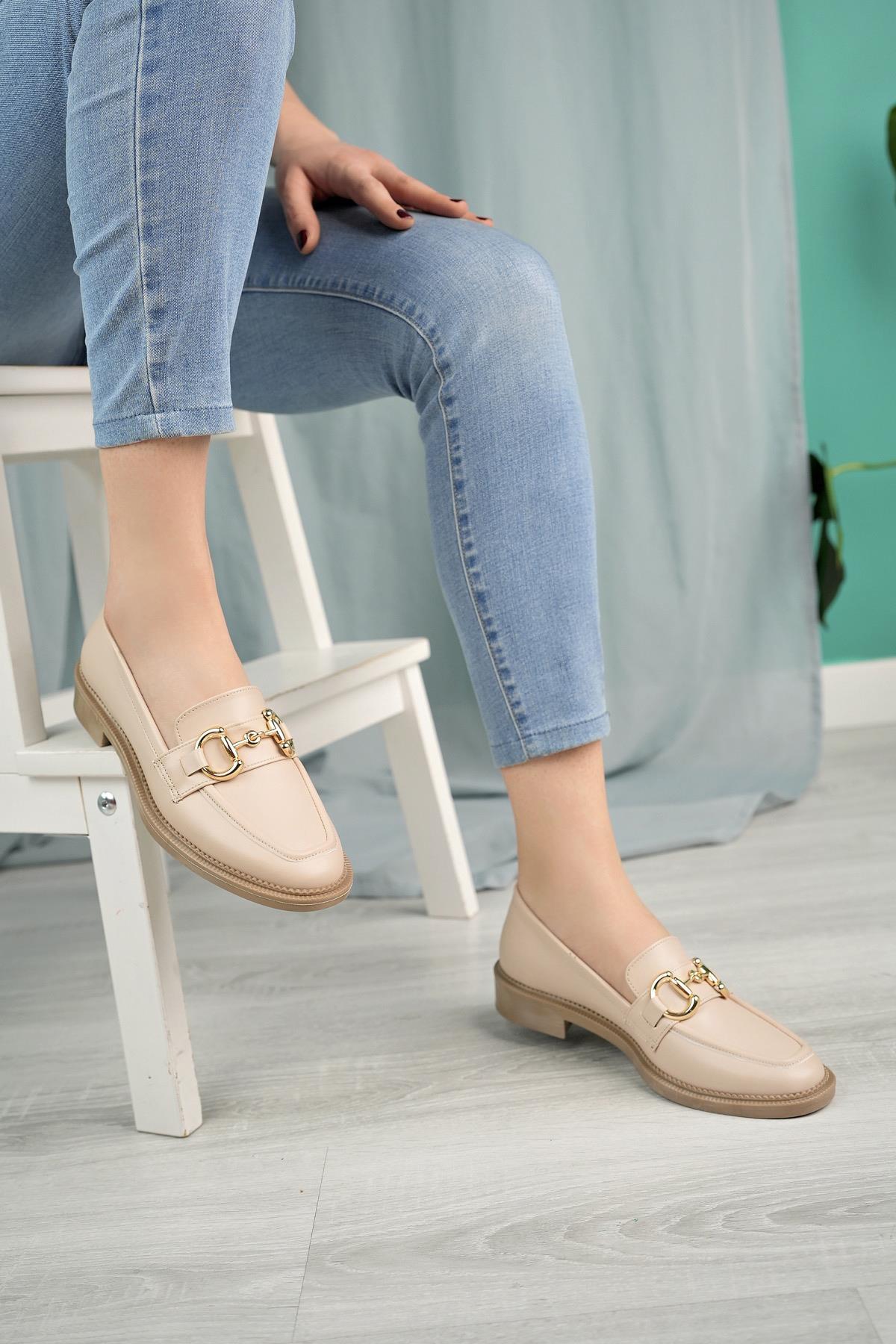 Nesil Shoes Palm 914 Ten Makosen Kadın Ayakkabı