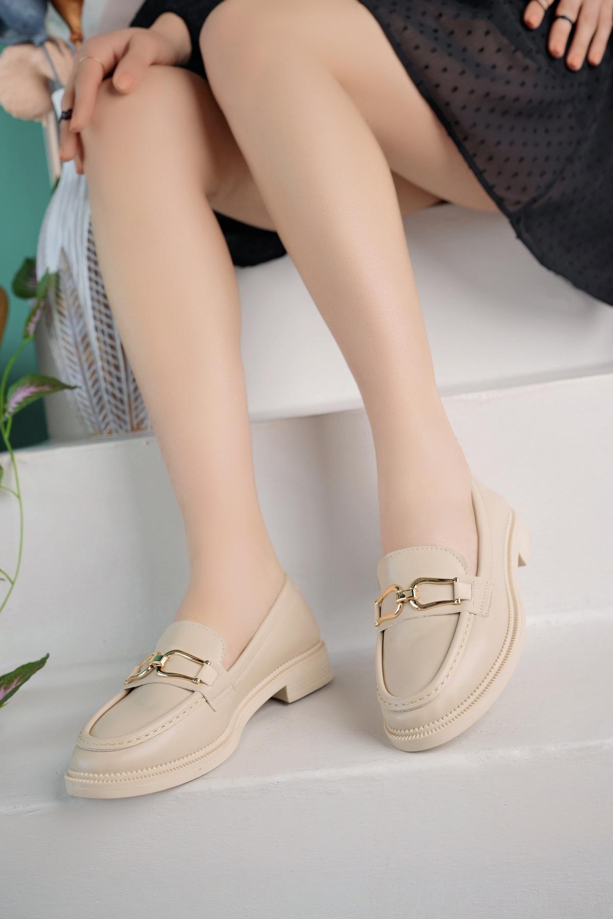 Nesil Shoes Süha 202 Ten Anatomik Kadın Lofer