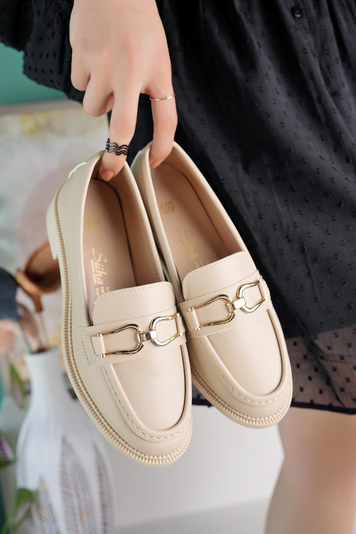 Nesil Shoes Süha 202 Ten Anatomik Kadın Lofer