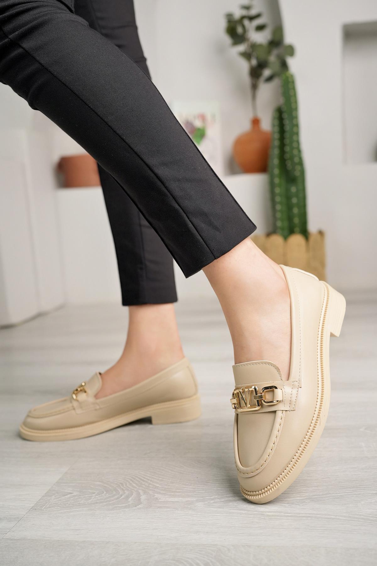 Nesil Shoes Süha 204 Ten Anatomik Kadın Lofer