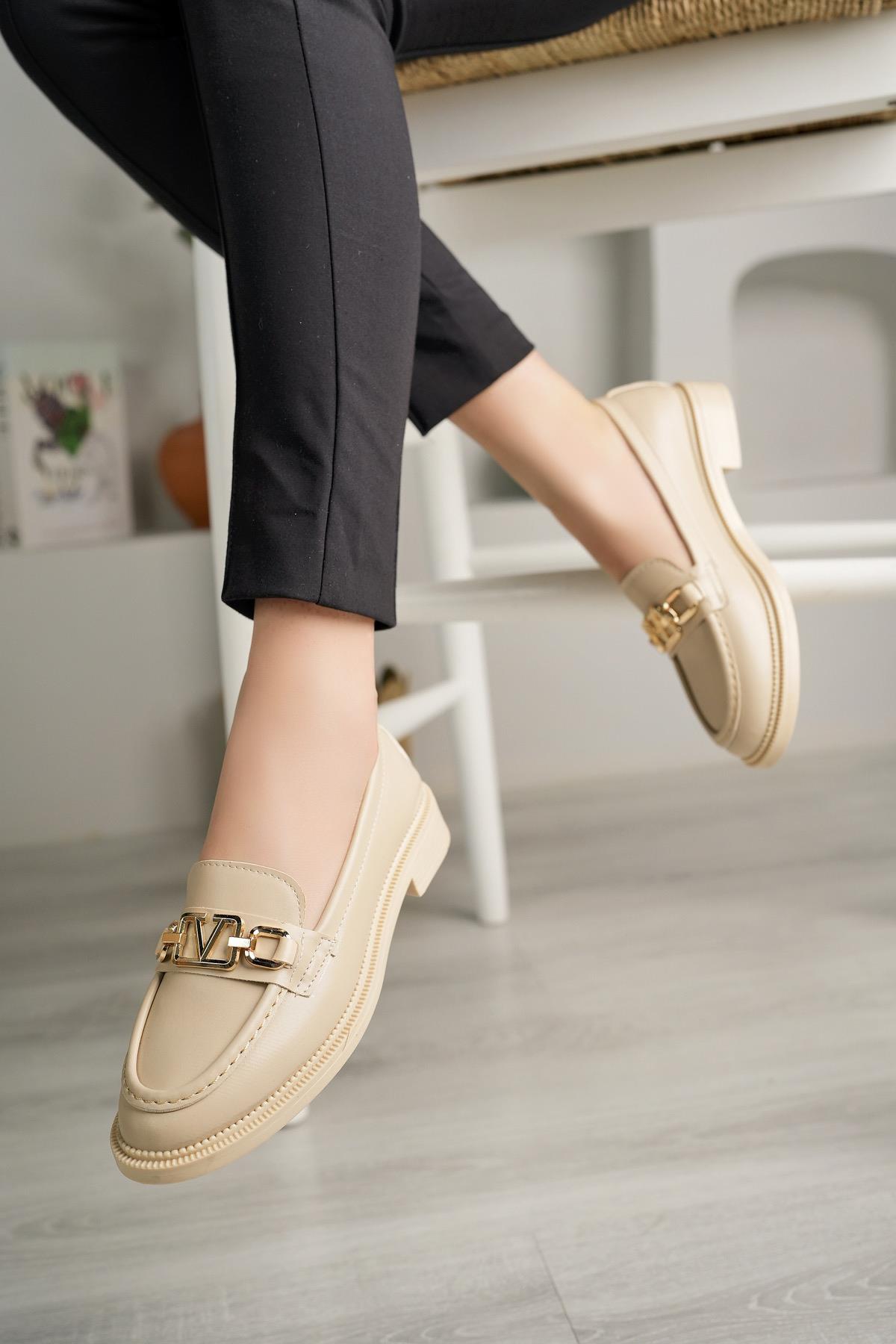 Nesil Shoes Süha 204 Ten Anatomik Kadın Lofer