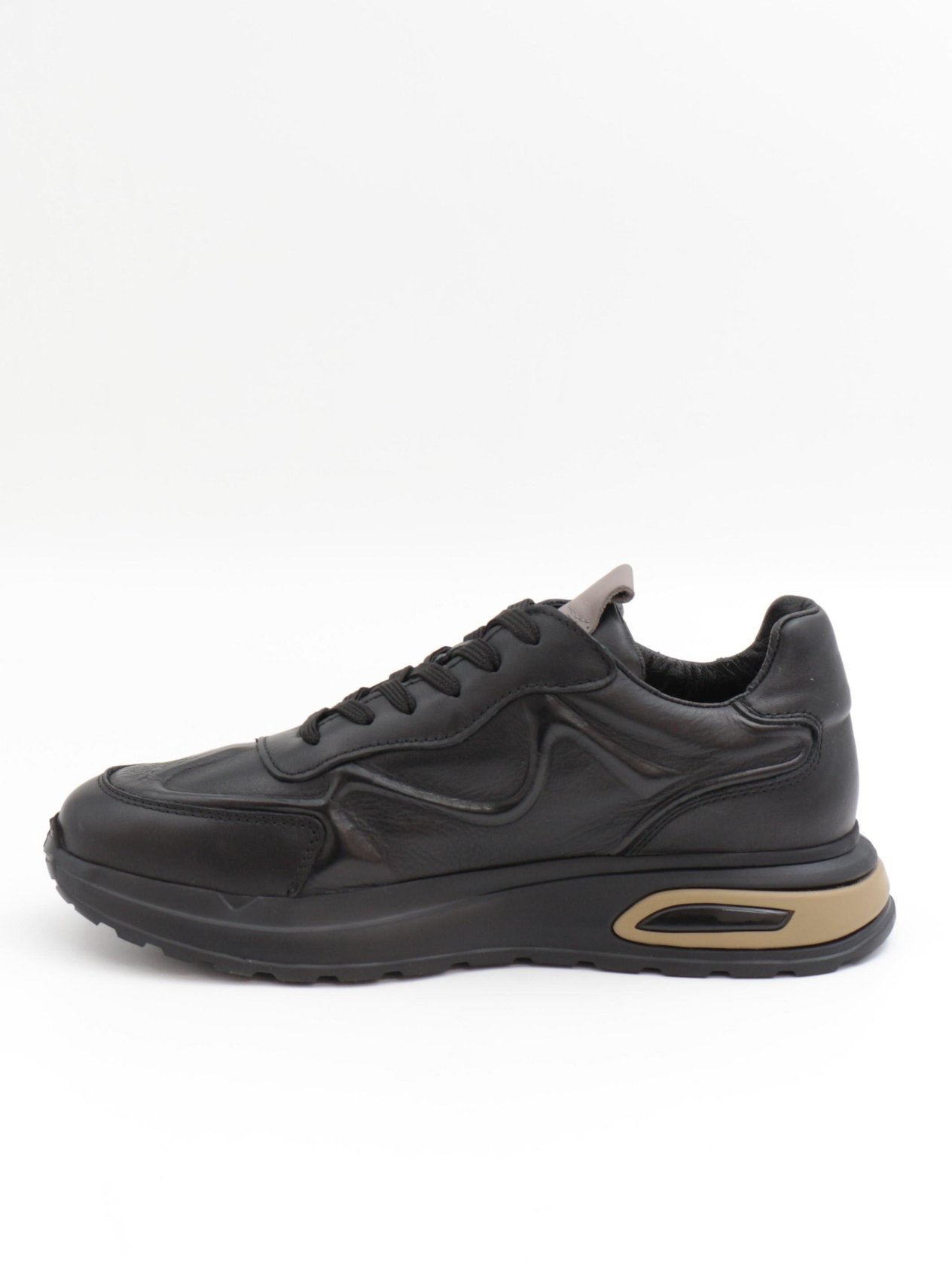 Togga 2356 Siyah Hakiki Deri Günlük Erkek Sneakers