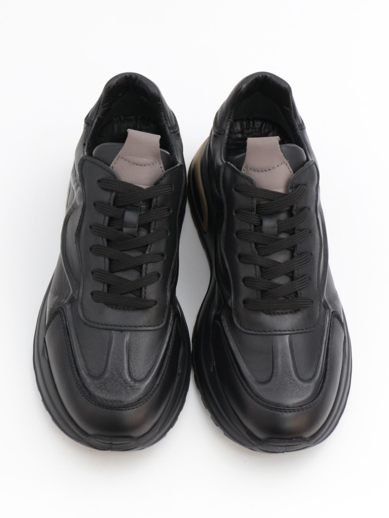 Togga 2356 Siyah Hakiki Deri Günlük Erkek Sneakers