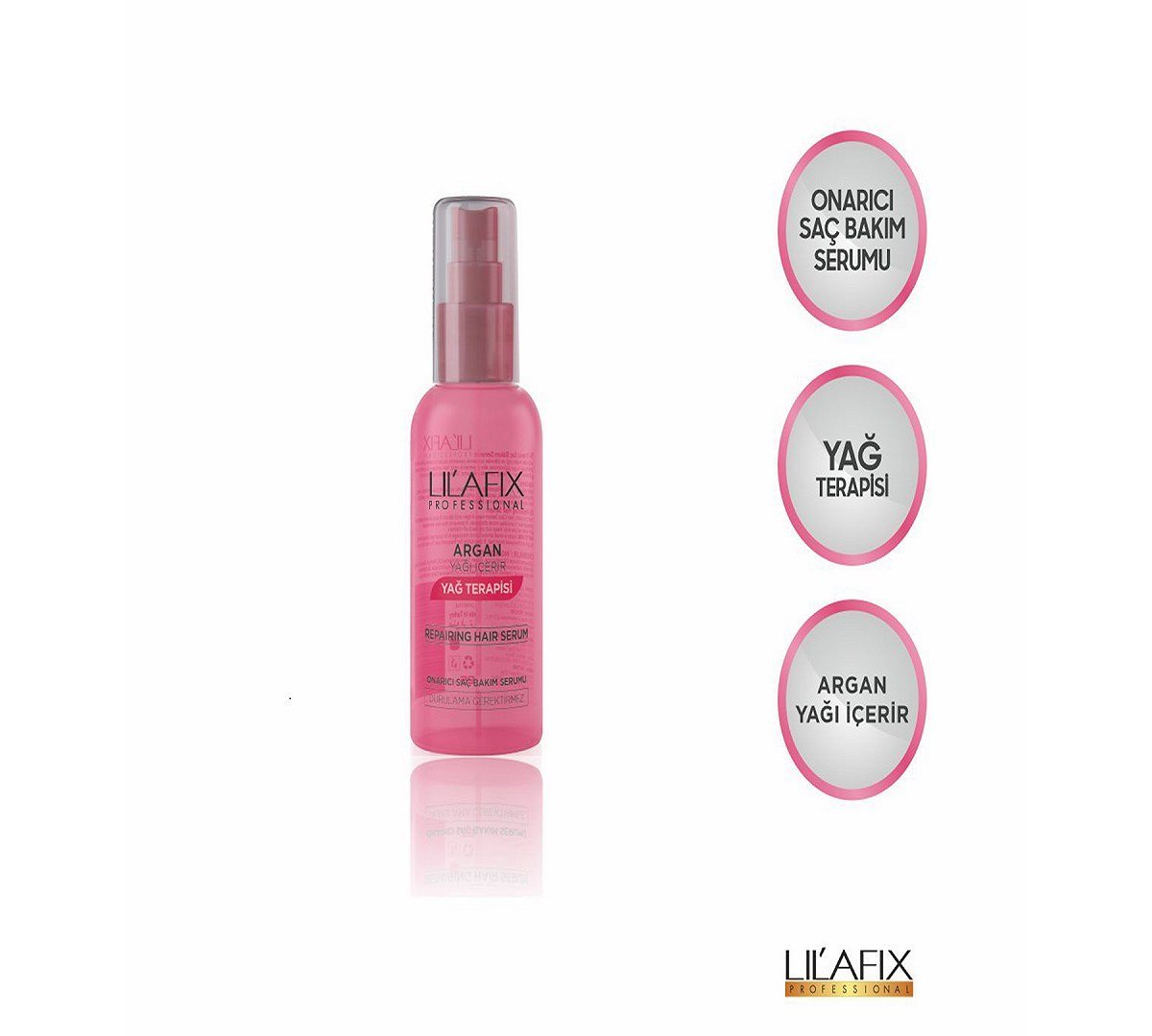 LİLAFİX Argan Saç Bakım Serumu ( Repaırıng Haır Serum) 100 Ml