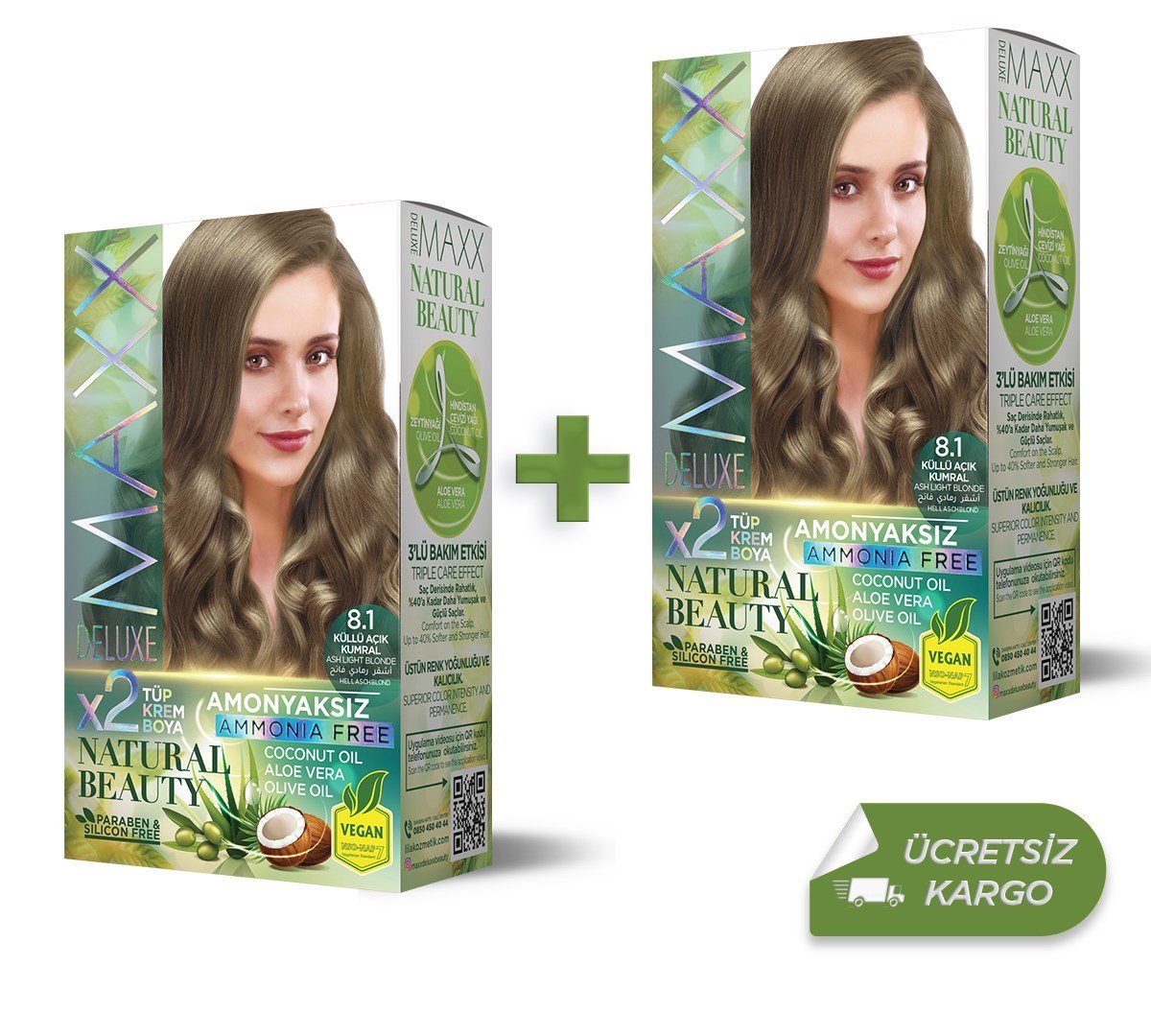 MAXX DELUXE NATURAL BEAUTY  8.1  Küllü Açık Kumral