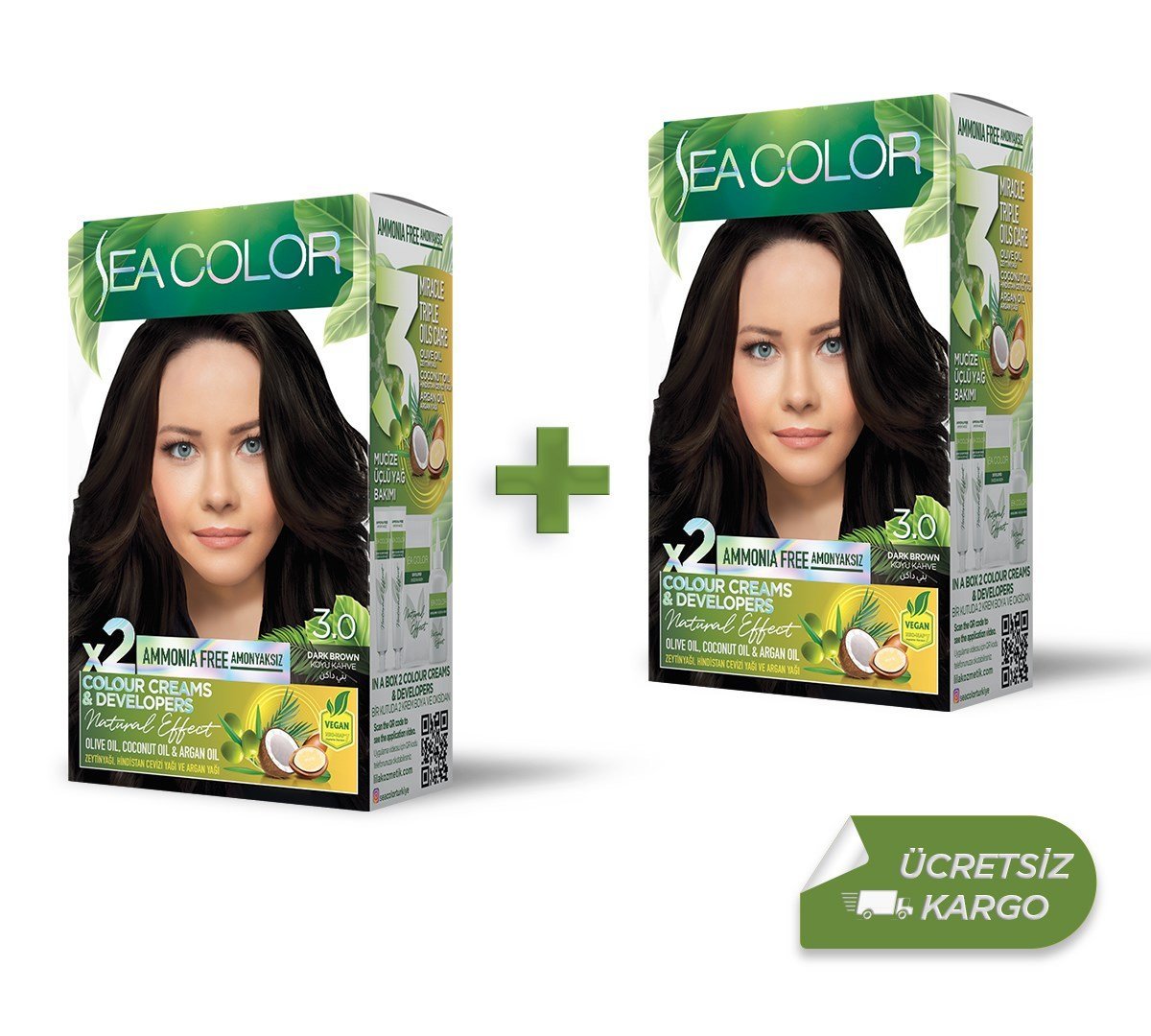 Sea Color Natural Effect 3.0 Koyu Kahve 