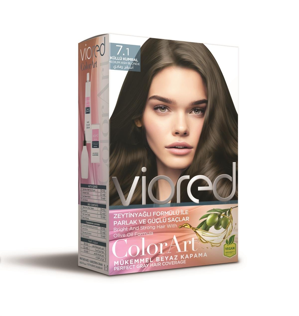 Viored Color Art 7.1 Silver Saç Boyası