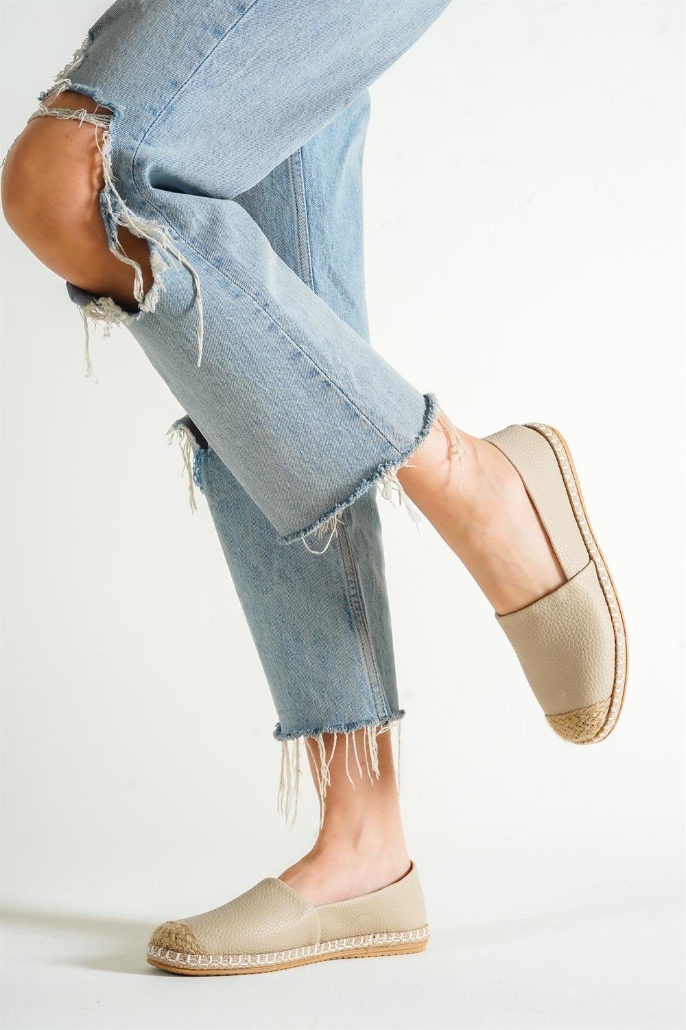 Capone 001 Women Mink Espadrille