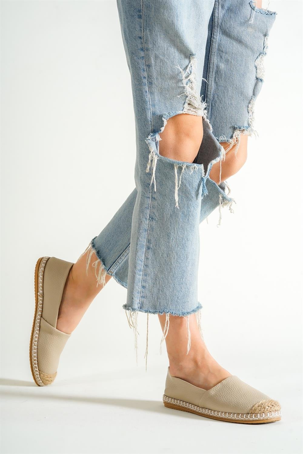 Capone 001 Women Mink Espadrille