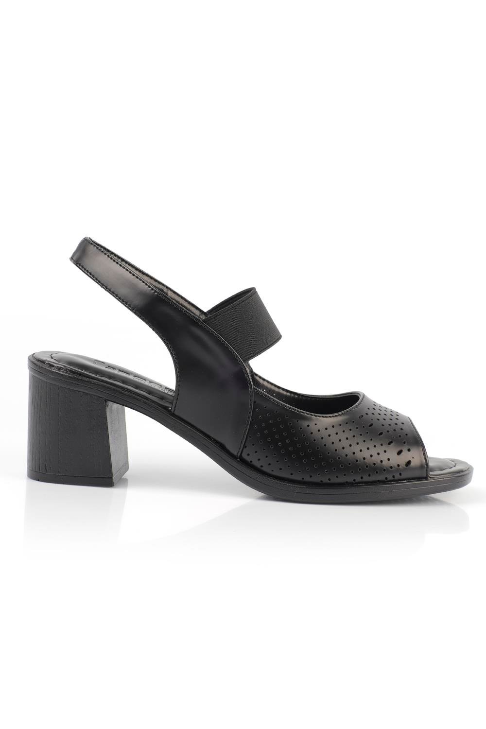 Capone Flat Toe Woman Shoes With Inner Pad and Elastic Banded