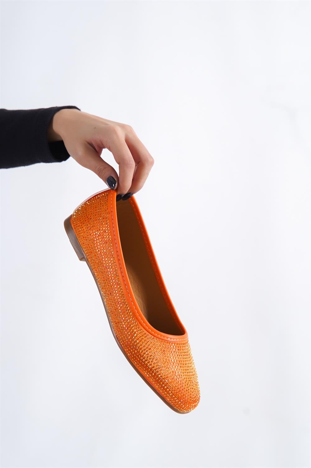 Capone Hana Trend Women Orange Ballet Flats