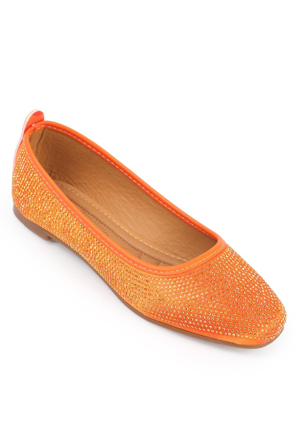 Capone Hana Trend Women Orange Ballet Flats