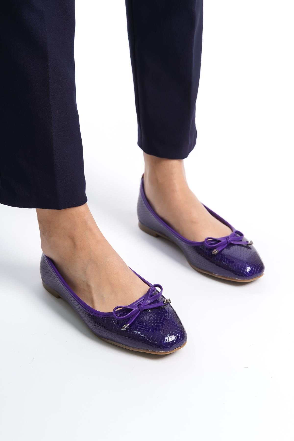 Capone Hana Trend Women Purple Ballet Flats