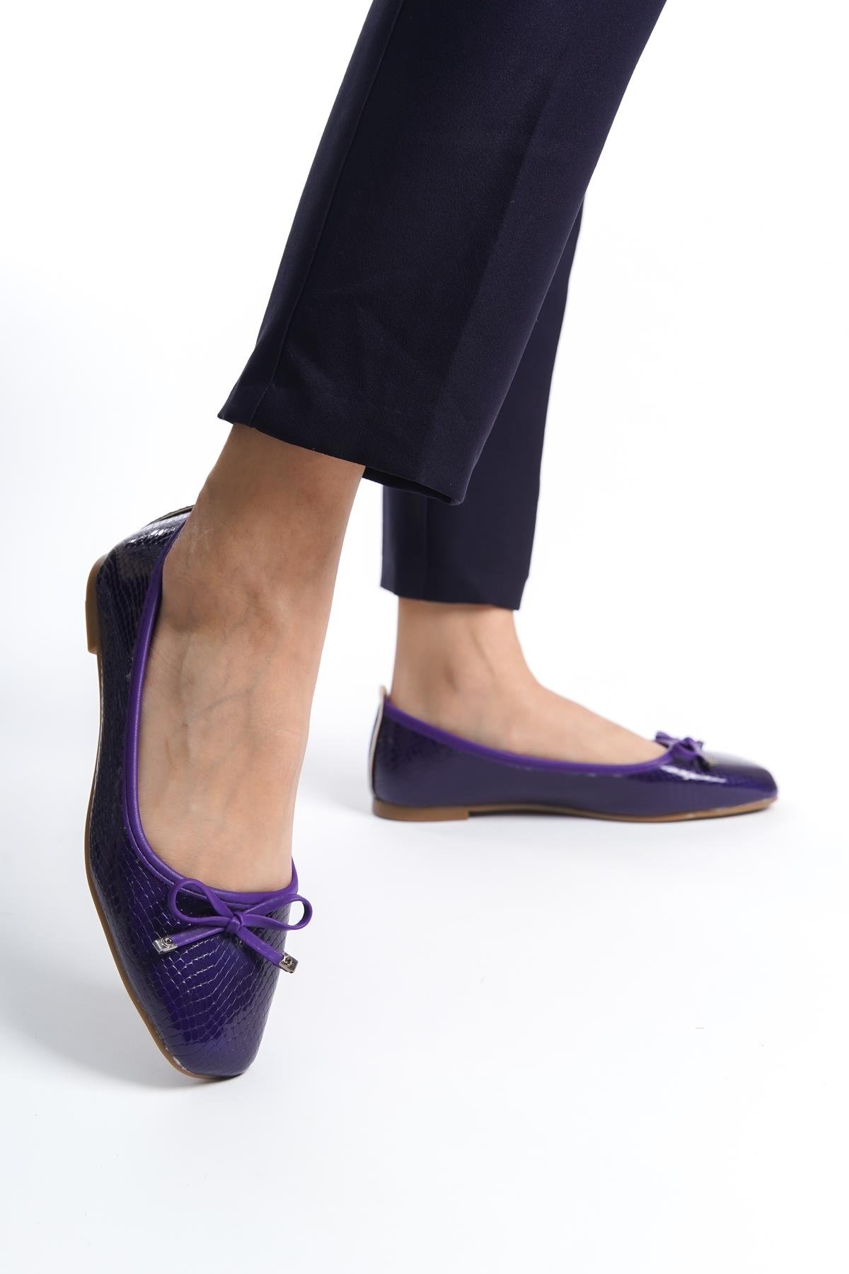 Capone Hana Trend Women Purple Ballet Flats
