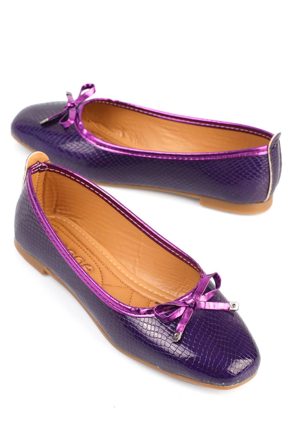 Capone Hana Trend Women Purple Ballet Flats