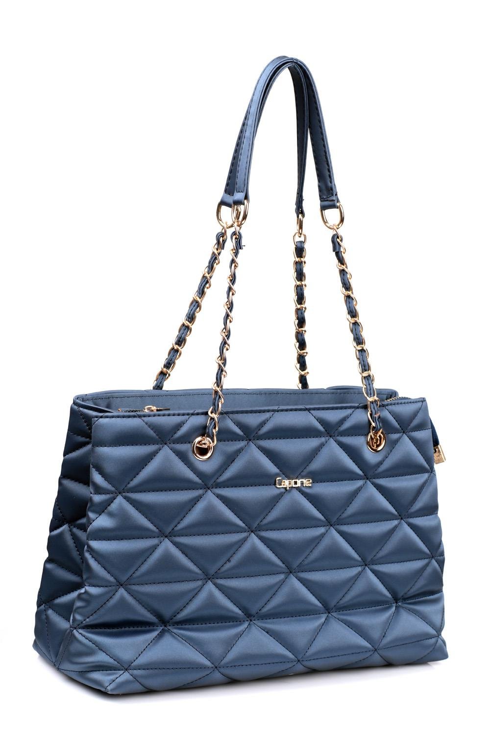 Capone Imperia Women Navy Shoulder Bag