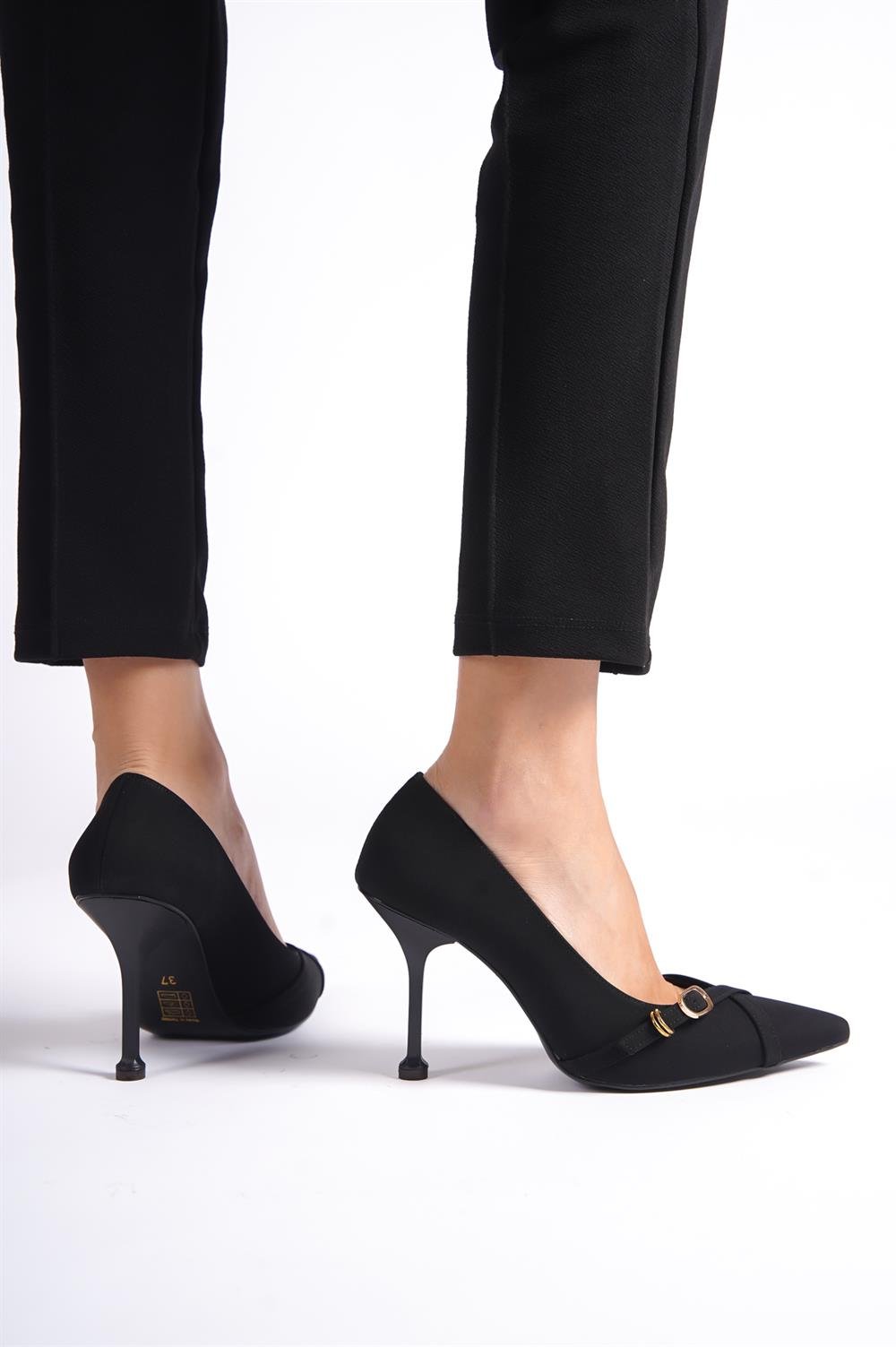 Capone Pointed Toe Belt Accessory Woman Shoes