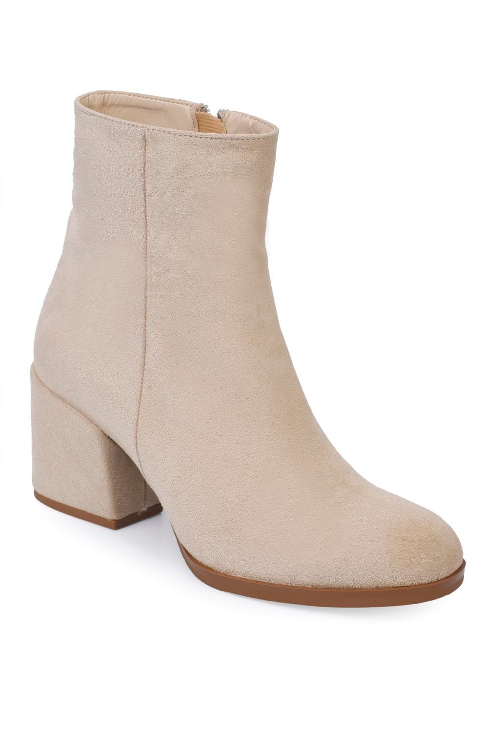 Capone Round Toe Side Zipper Woman Boots
