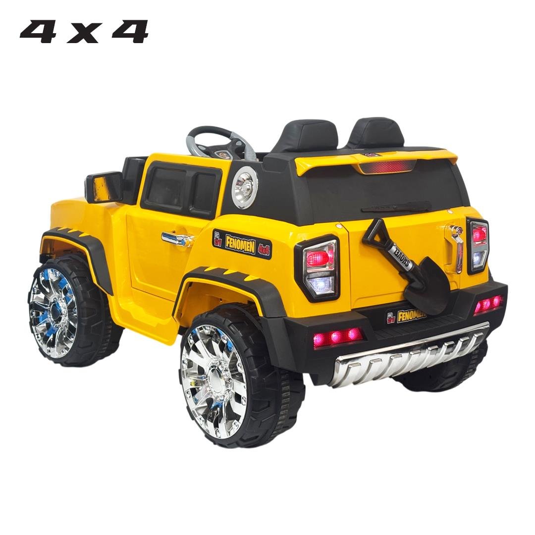 Akülü Araba 4x4 Uzaktan Kumandalı 12 Volt FENOMEN GT Deri Koltuk Pababo