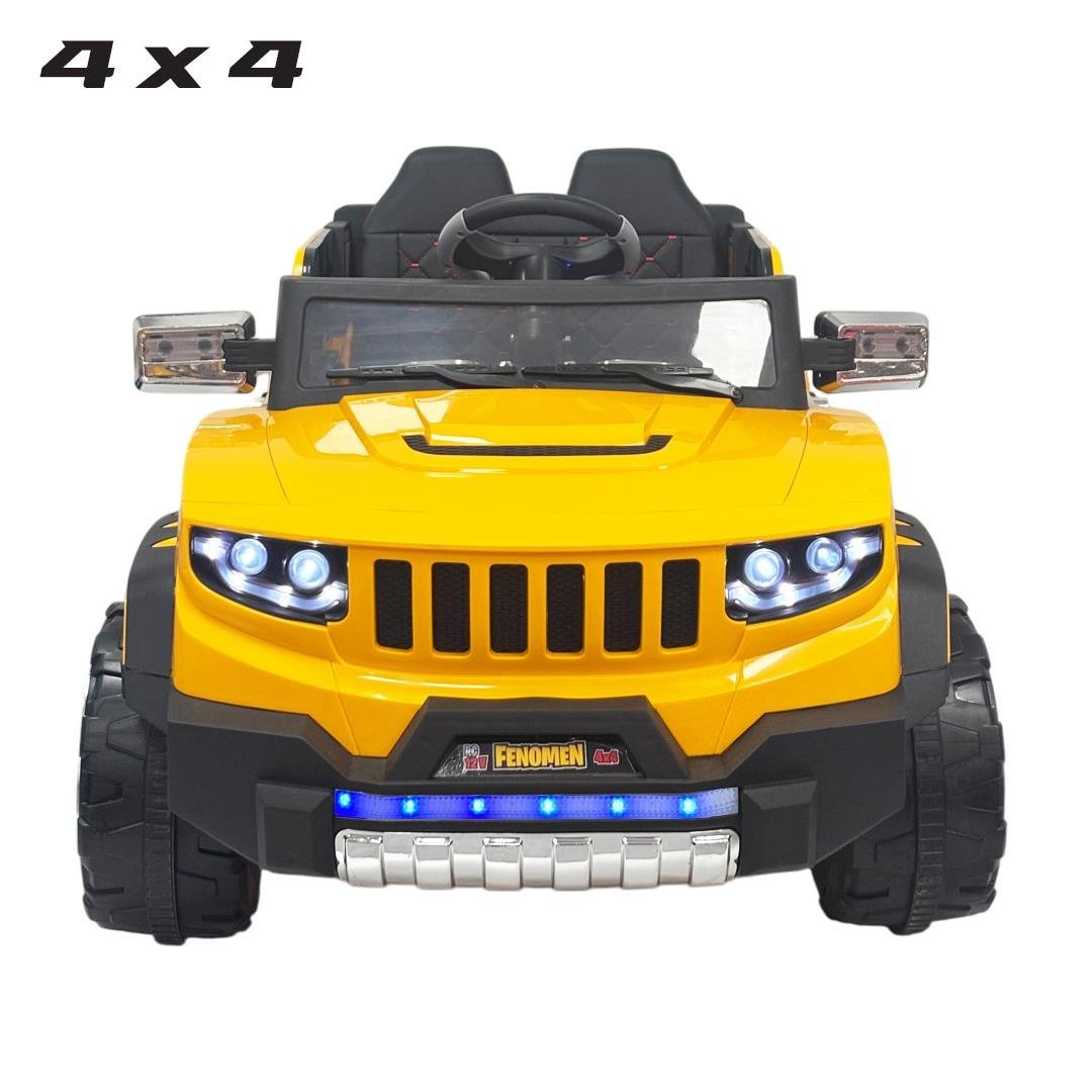 Akülü Araba 4x4 Uzaktan Kumandalı 12 Volt FENOMEN GT Deri Koltuk Pababo