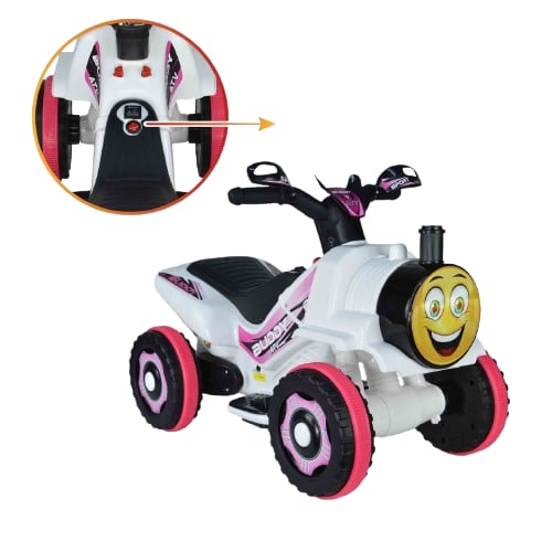 Akülü ATV Tren Müzikli ve Led Işıklı 6V Buddy Özgüner Oyuncak