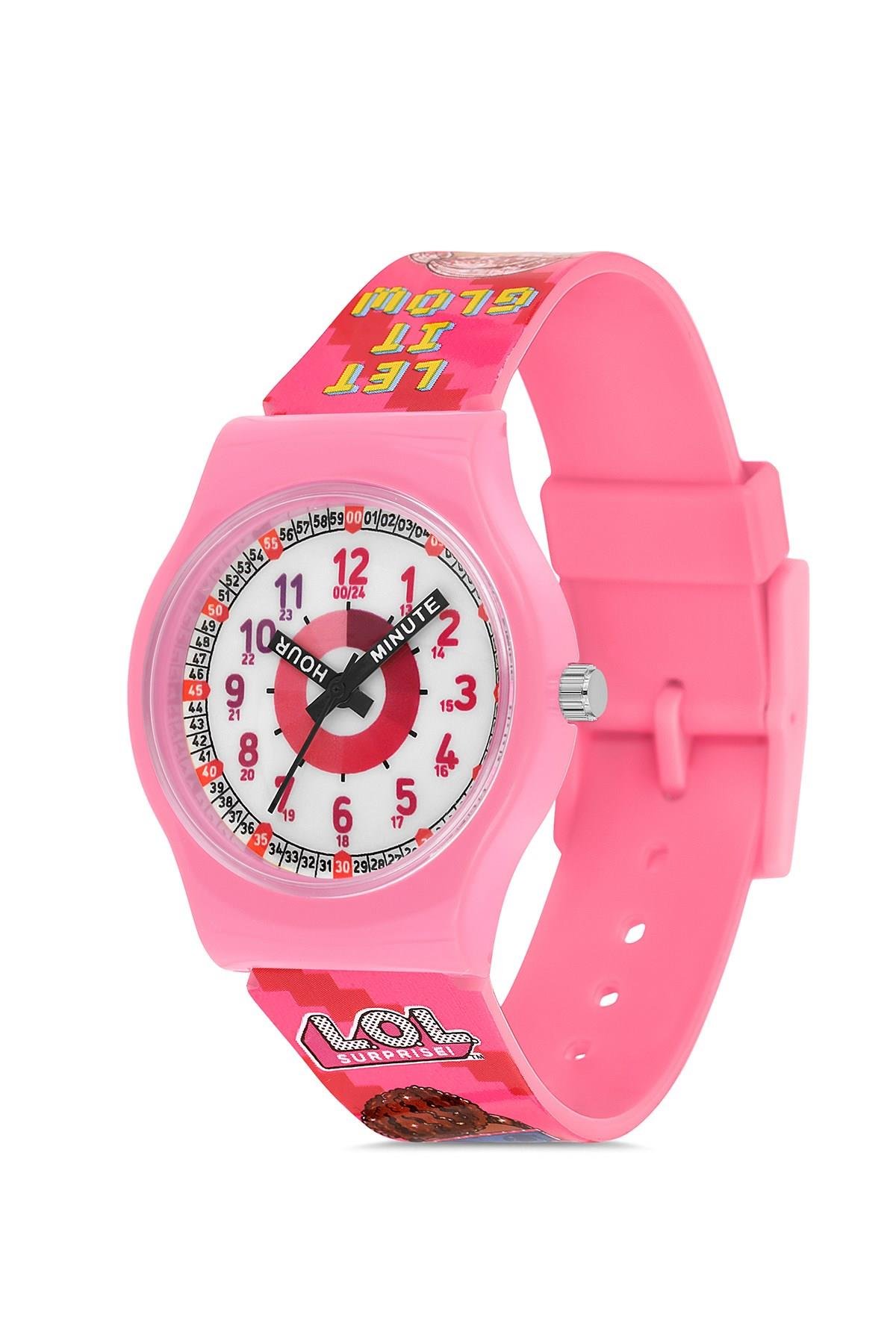 Miniflak LOL Surprise! Lisanslı LOL7517 Pembe Çocuk Kol Saati Pababo