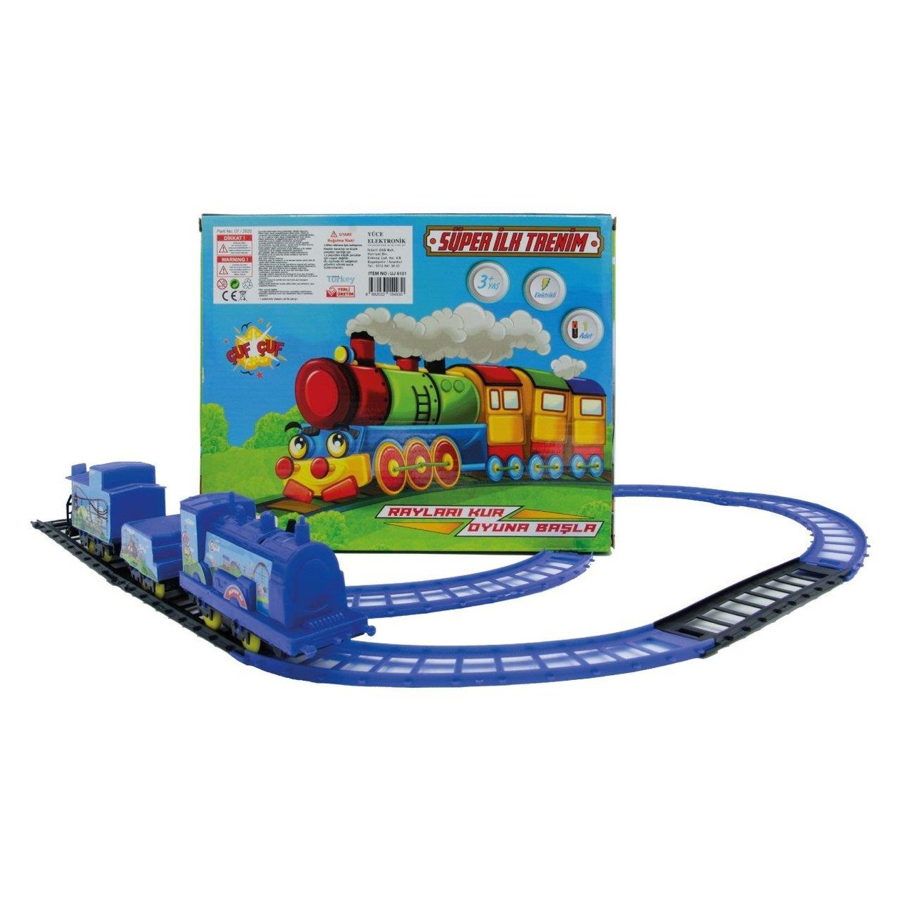 Pilli Tren Seti Özgüner Oyuncak