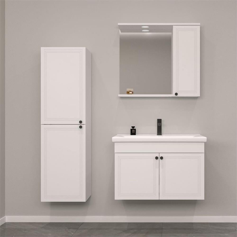 OrkaRio 80 cm Banyo Dolabı