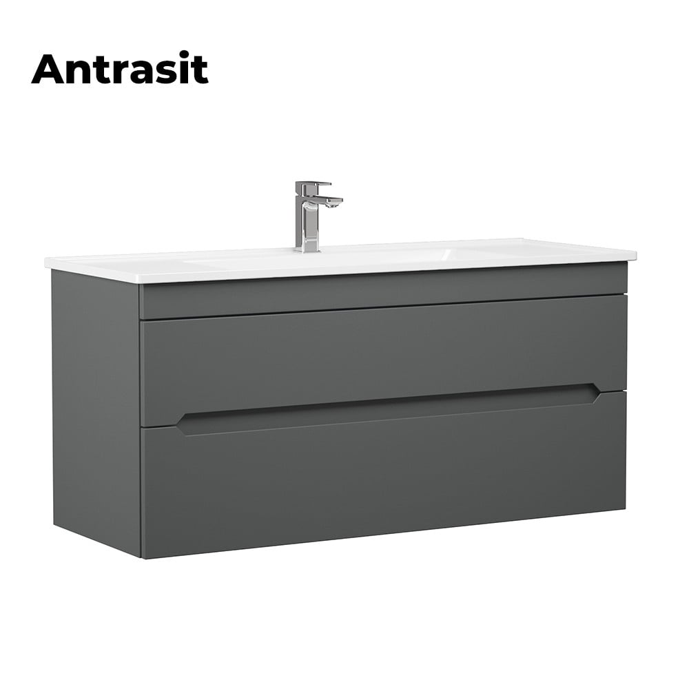 OrkaVarna 120 cm Banyo Dolabı