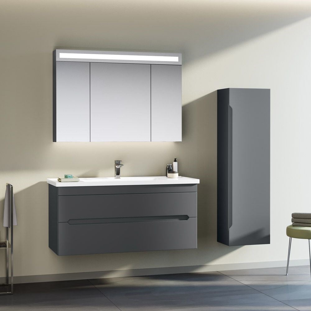 OrkaVarna 120 cm Banyo Dolabı