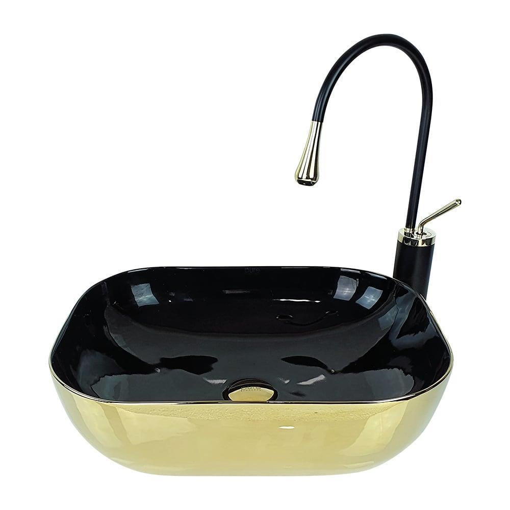 Pure ConceptPure Concept Altın Siyah Çanak Lavabo Outlet