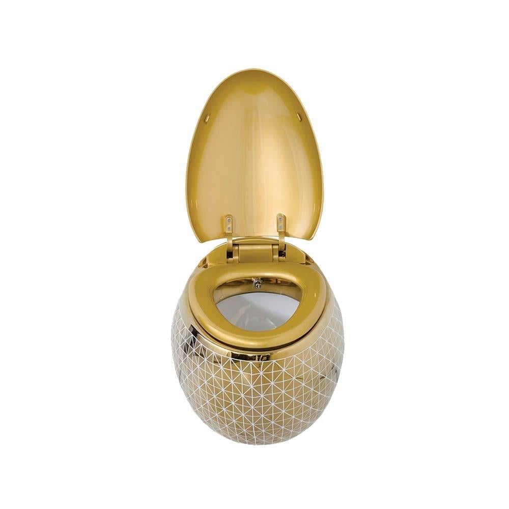 Pure ConceptPure Concept Starx Altın Beyaz Asma Klozet OUTLET