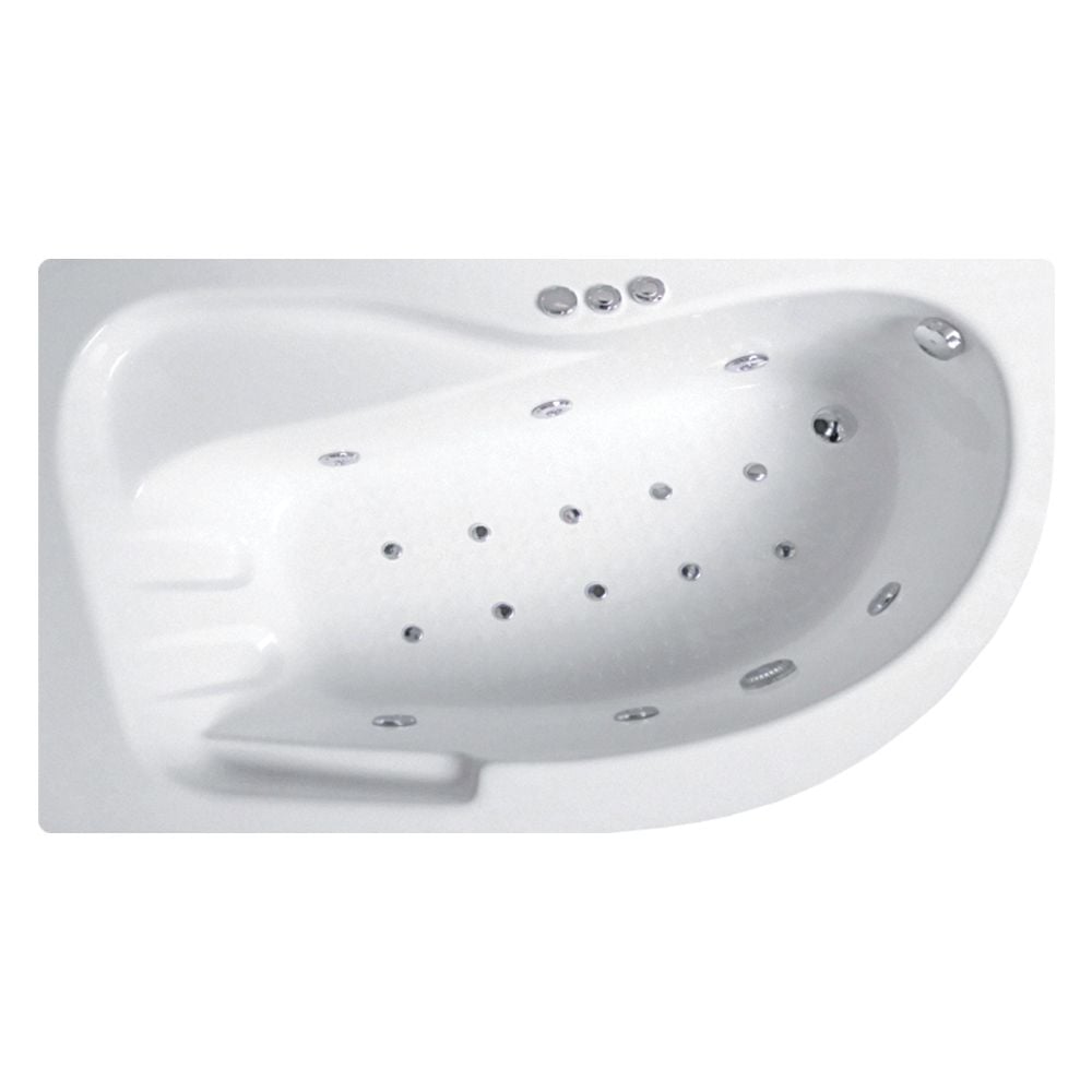 Shower100x160 Anteres Oval Küvet