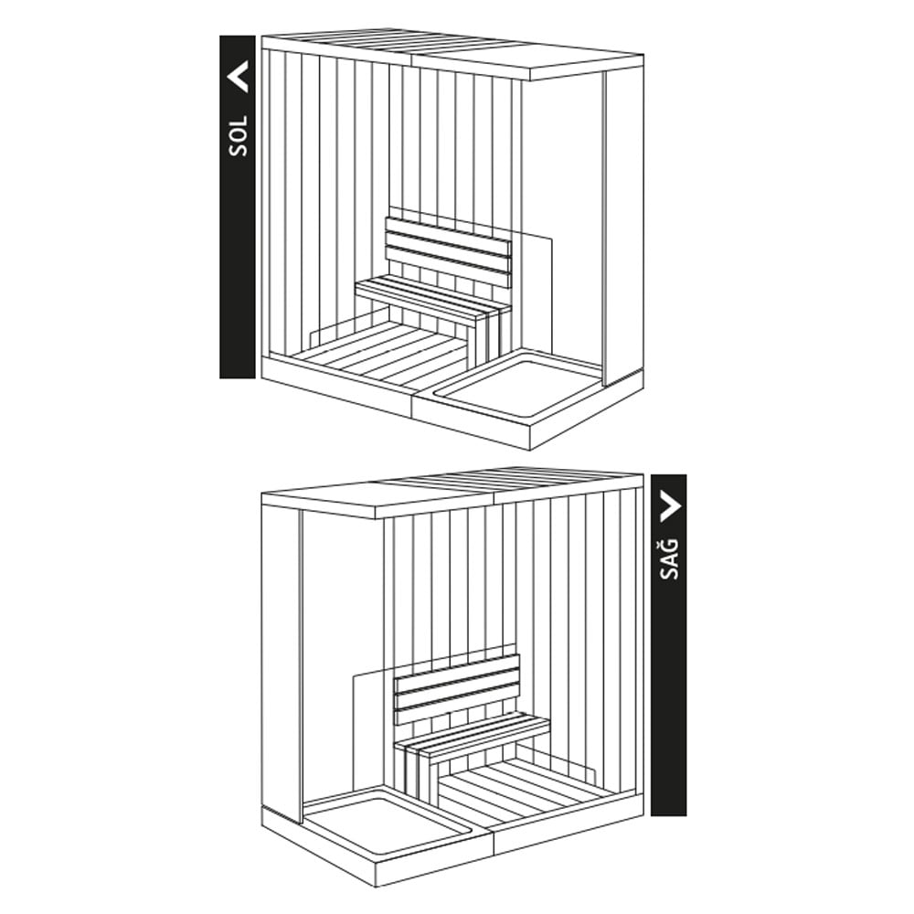 Shower120x270 İngo Sauna ve Kompakt Kabin