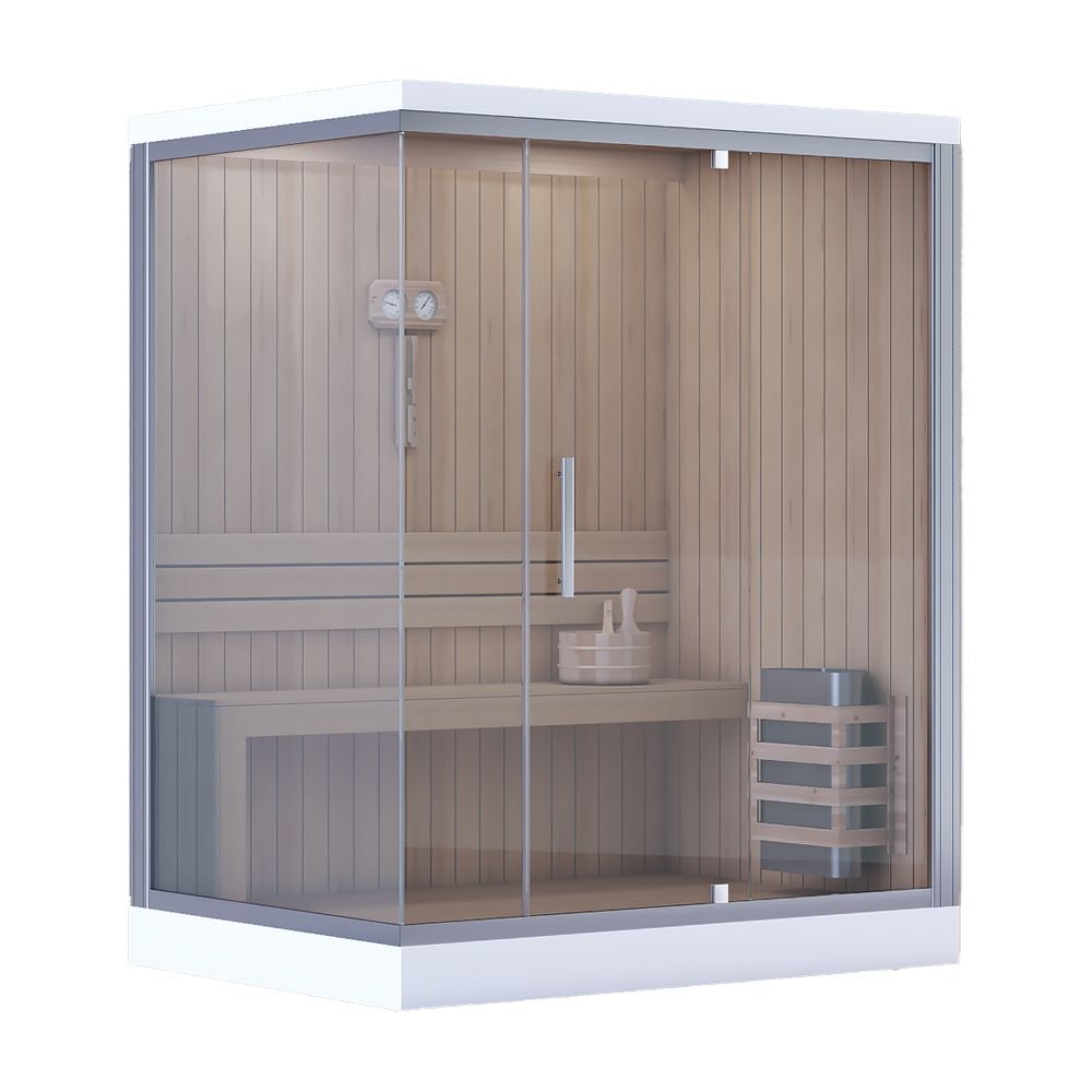 ShowerAura 120x150 Ev Tipi Sauna