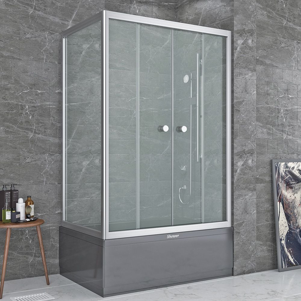 ShowerNeptün 80x130 Dikdörtgen Duşakabin