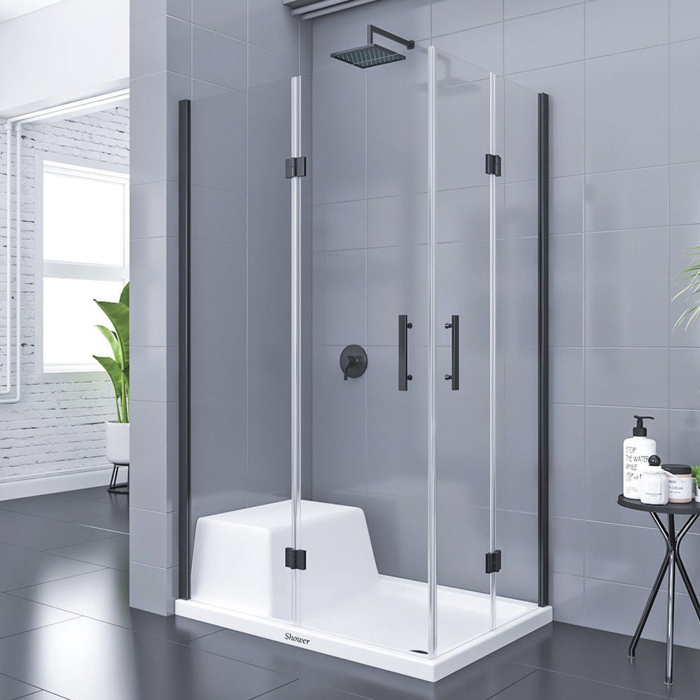 ShowerPlace 75x120 Köşe Girişli Dik. Duşakabin
