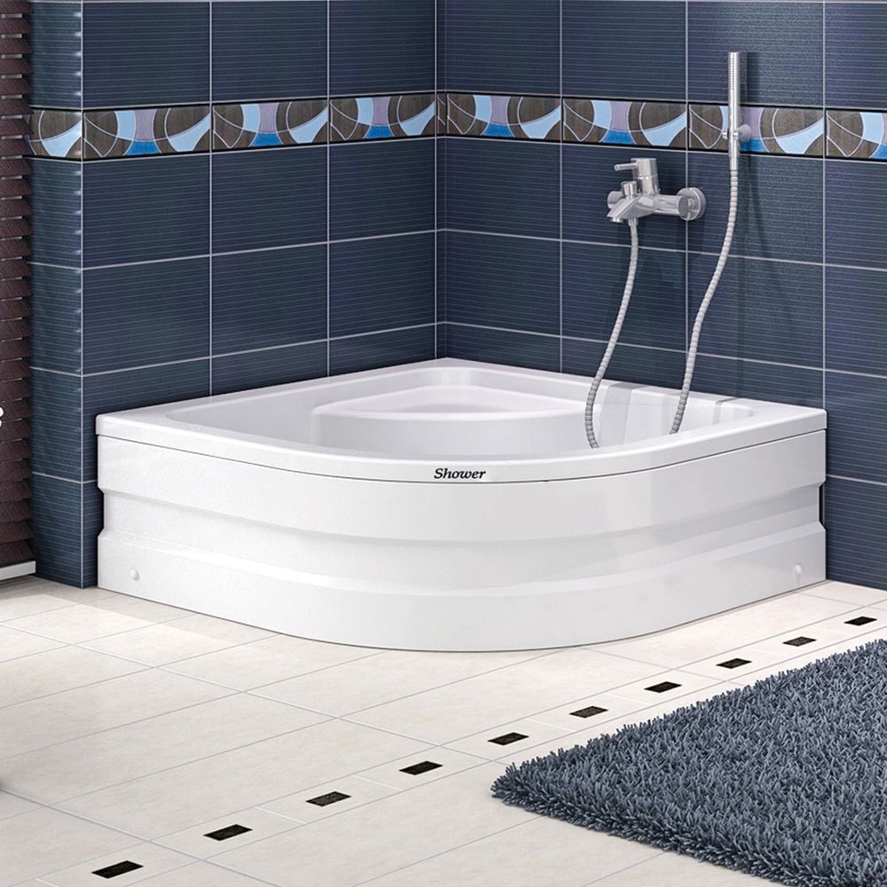 ShowerShower 80x80 Cellesse Oval Mini Küvet