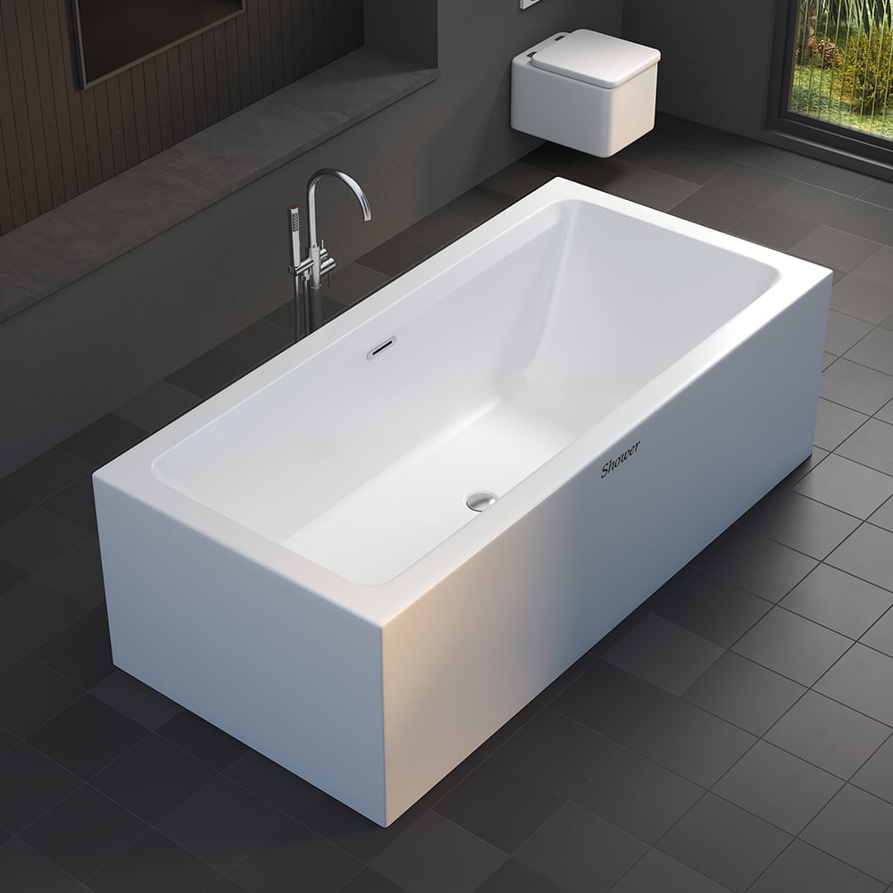 ShowerShower Sharp Plus 90x190 Bağımsız Küvet