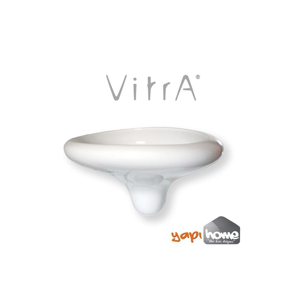 Vi̇tra | Istanbul Entegre Lavabo - Beyaz 60 Cm + Körüklü Sifon