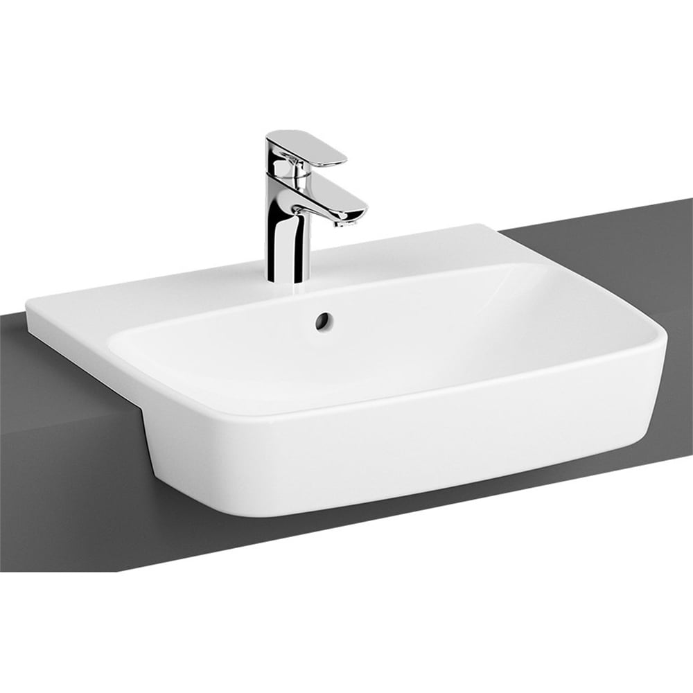 VitraShift 55 cm Yarım Tezgah Üstü Lavabo