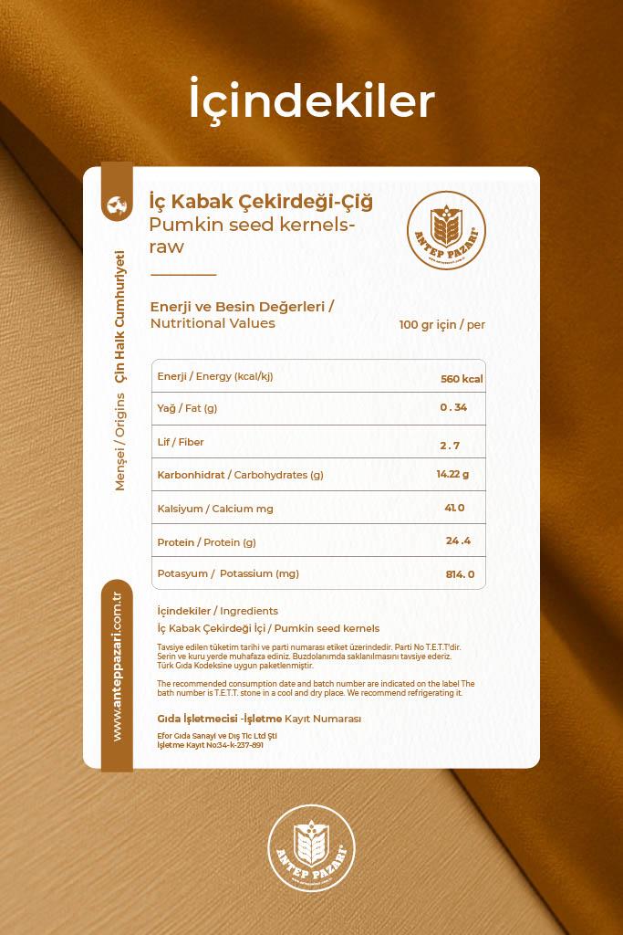 Kabak Çekirdeği İçi
