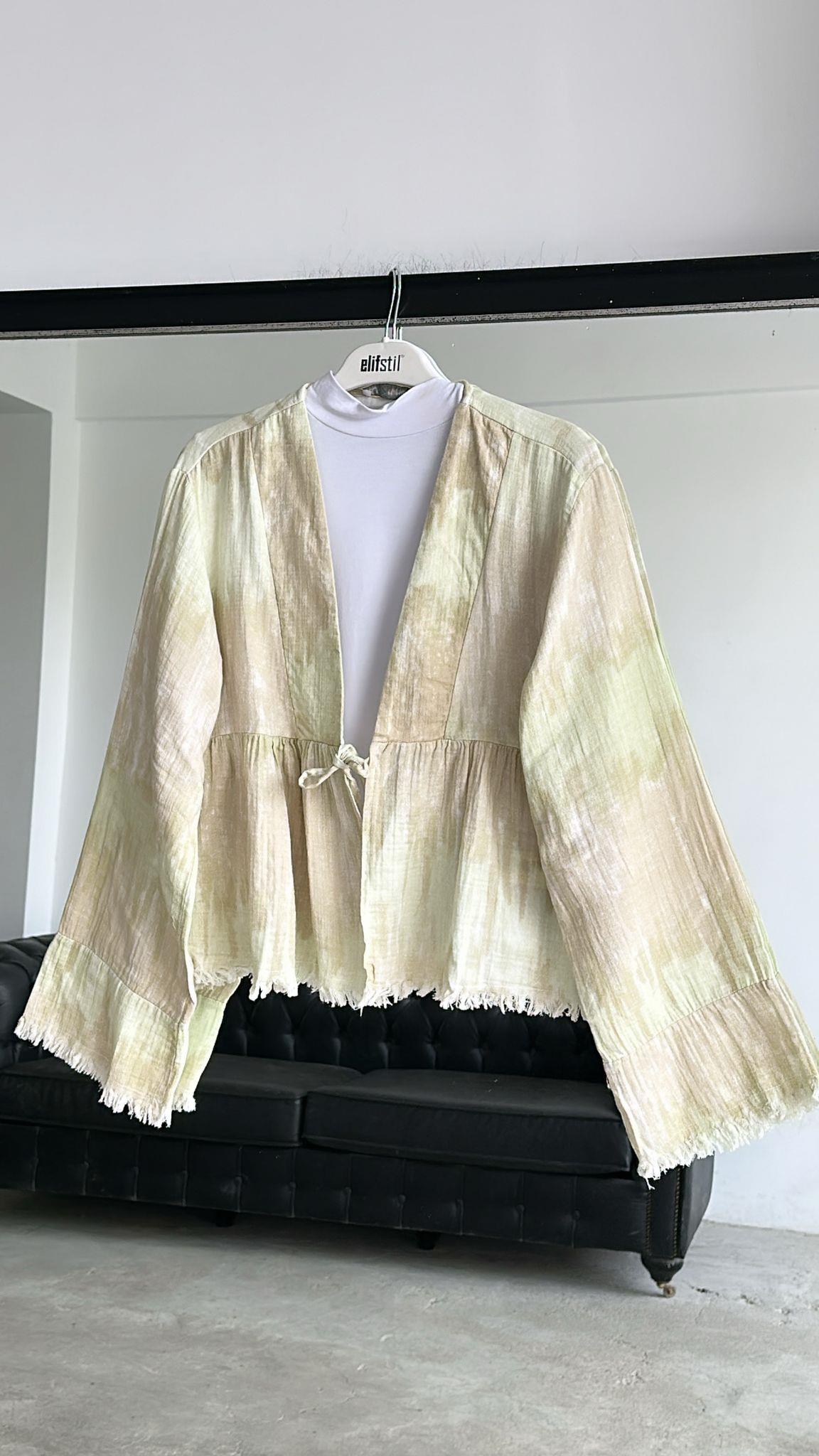 Desenli Kimono Taş 