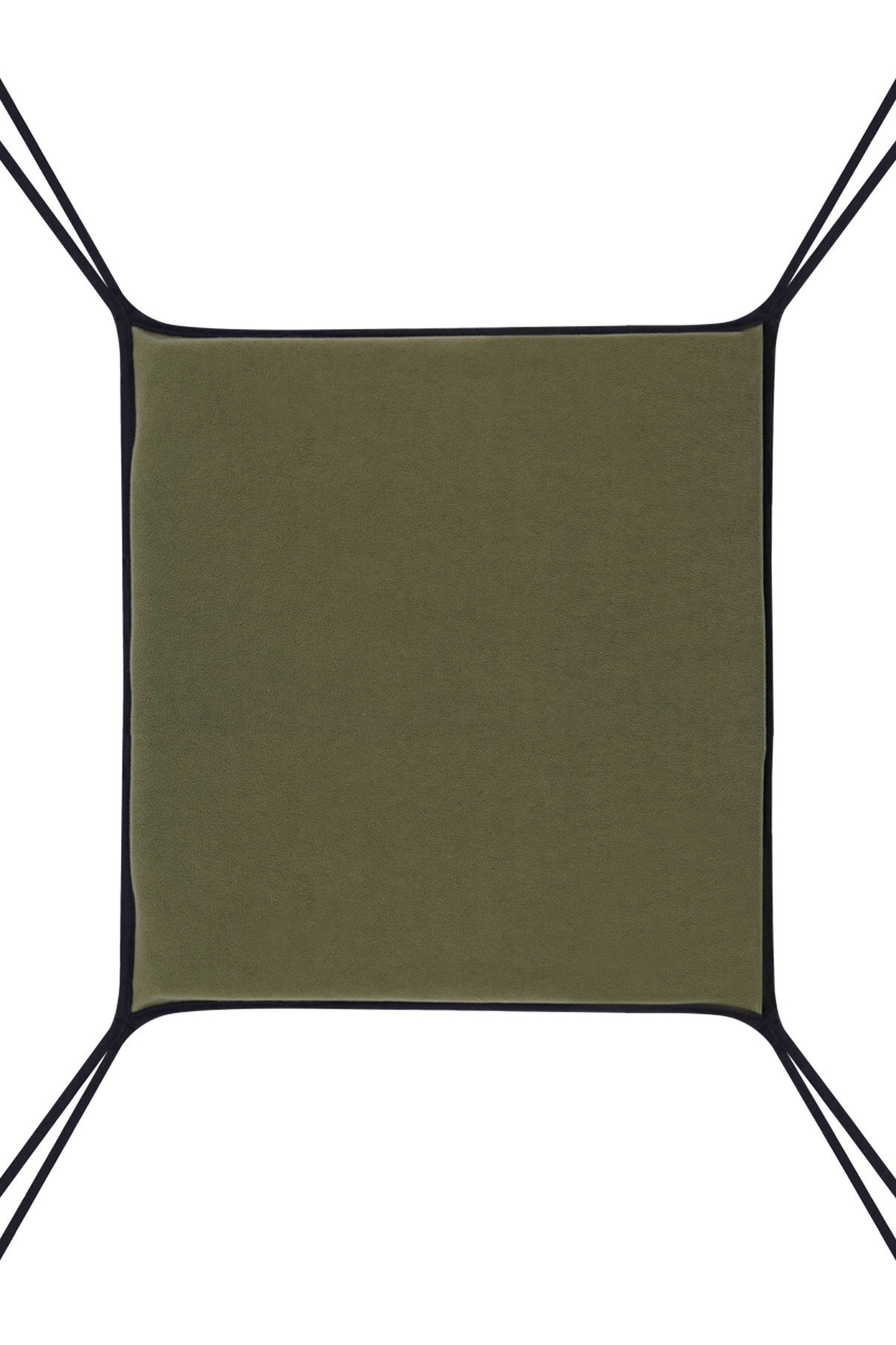 HOMAKS Krem Tabure Minderi 33x33 Kare