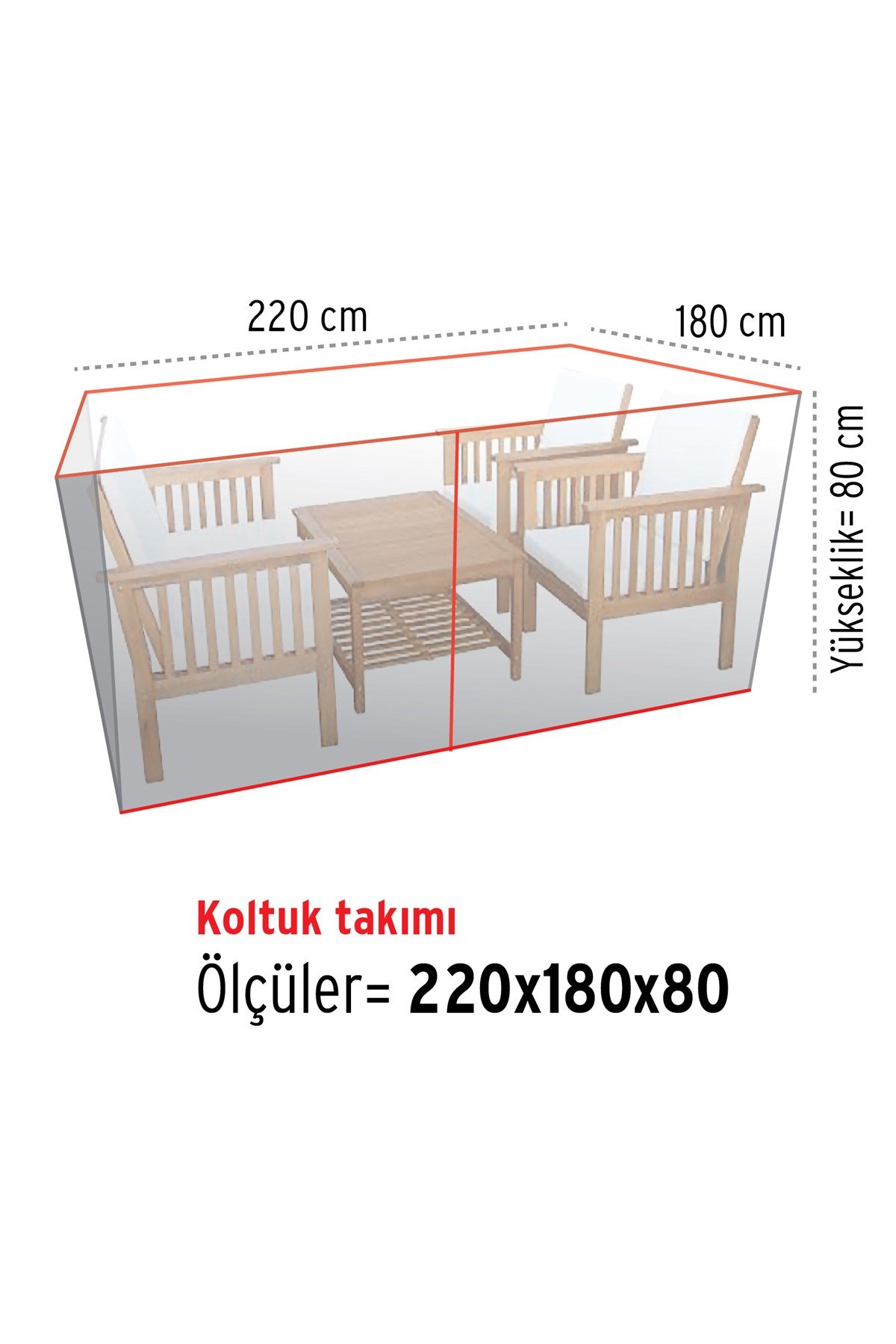 Koltuk Takımı Koruma Örtüsü 220